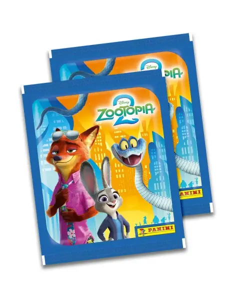 Pack X 20 Sobres De Figuritas ZOOTOPIA 2
